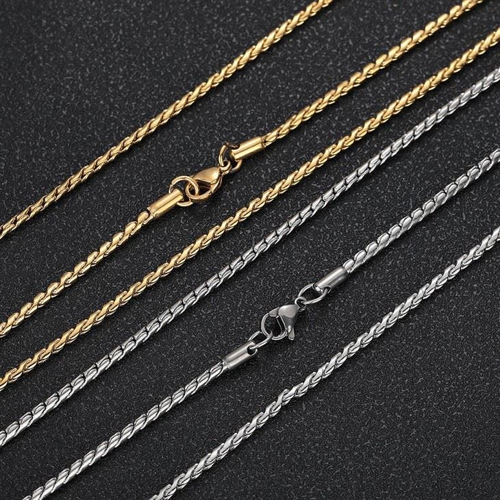 Classic Rope Chain Necklace high quality Classic Rope Chain Necklace high quality