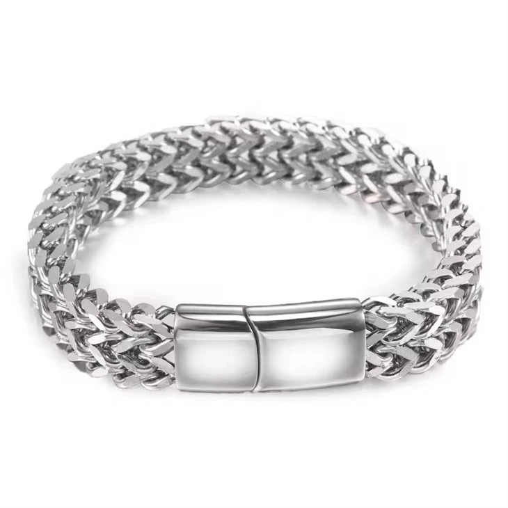 Men's Miami Cuban Link Chain White Gold Men's Miami Cuban Link Chain White Gold